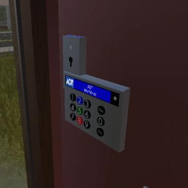 House with alarm system and cameras icon