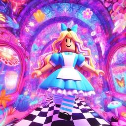 Thumbnail for Escape Wonderland Obby Game