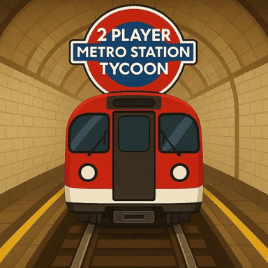 2 Player Metro Train Station Tycoon icon