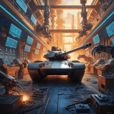 Thumbnail for [NEW] Tank Factory Tycoon 💥 Game