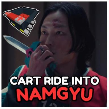 Thumbnail for CART RIDE INTO PLAYER 124 FROM SQUID GAME Game