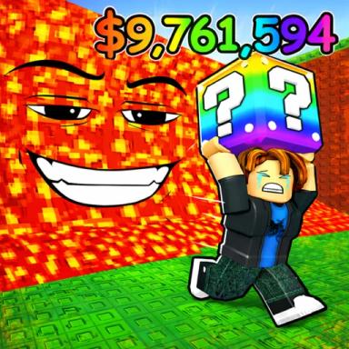 Thumbnail for Escape Lava for Lucky Blocks! Game