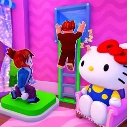 Team Kitty House Escape! (TEAMWORK OBBY) icon