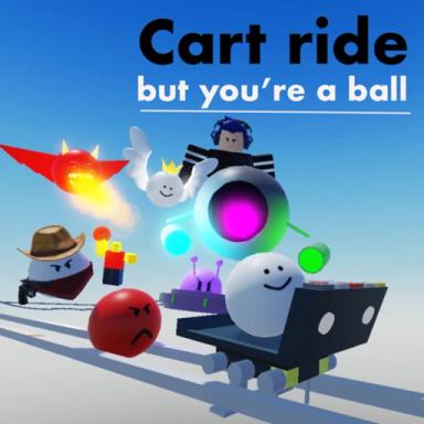 Cart ride but you're a ball icon