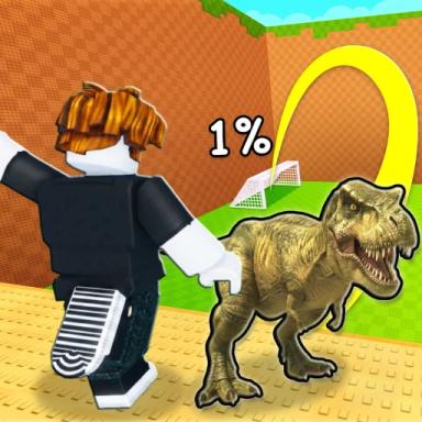 Thumbnail for Kick a Lucky Block for Dinosaurs Game