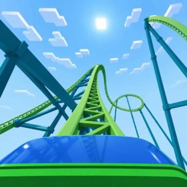 Thumbnail for HIGHEST Rollercoaster Of Roblox Game