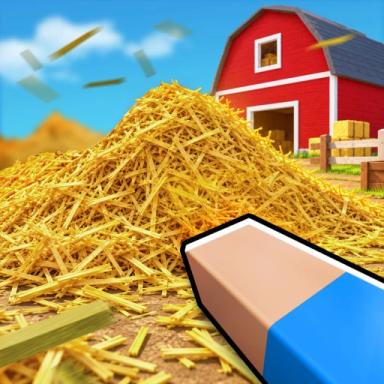 Clean All the Hay & Find the Pin! by Hay Games! | Creator Exchange