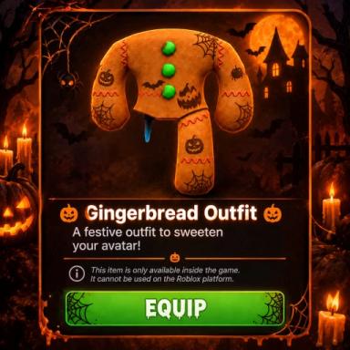 Thumbnail for [🏷️%] Ginger bread man Head & Leg Game