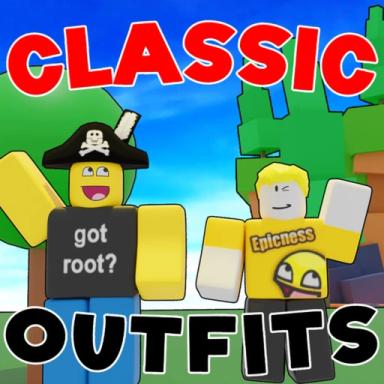 Thumbnail for 🛍️ Classic Roblox Outfits (325+)  Game