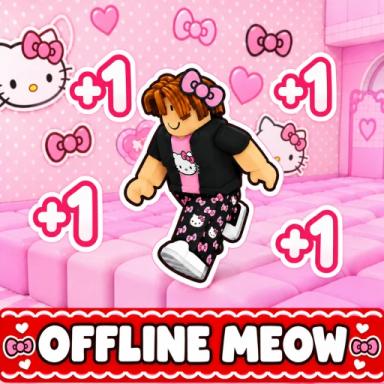 Thumbnail for +1 Meow Hello Kitty Keyboard Obby🐱 Game