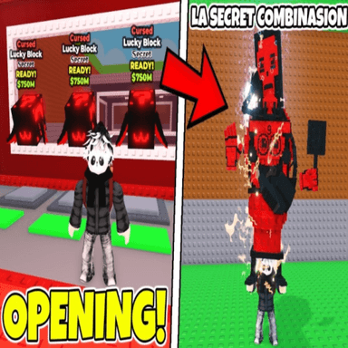 👹 Cursed Lucky Blocks 💸 X999 LUCK! icon