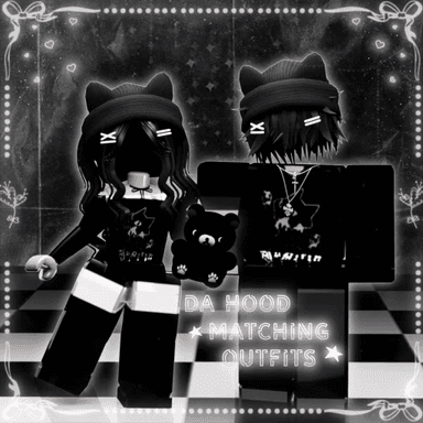 [NEW🖤] Da Hood Matching Outfits icon