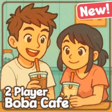 Thumbnail for 🧋2 Player Boba Cafe Tycoon 🧋 Game