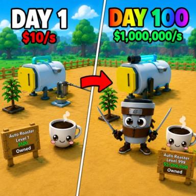 Build a Coffee Farm Tycoon [12 NEW STATIONS🔥] icon