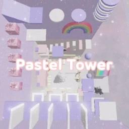 Tower of cotton candy  icon