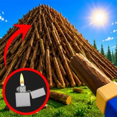 Thumbnail for 🌲Make A Bonfire! Game