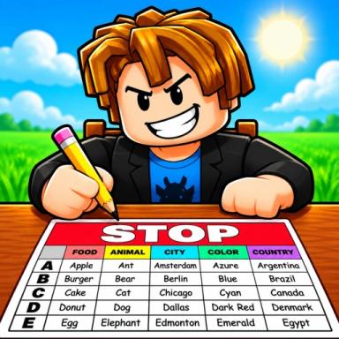 Thumbnail for STOP! Word Game ⚡ Game