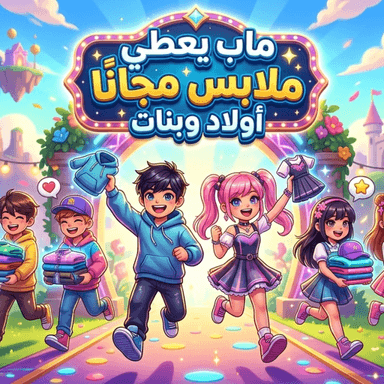 ماب يعطي ملابس مجانية أولاد وبنات icon