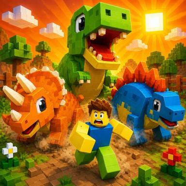 Thumbnail for Dino Farm! 🦖 [ABILITIES!]  Game