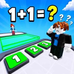 Thumbnail for Easy Math Obby! Game
