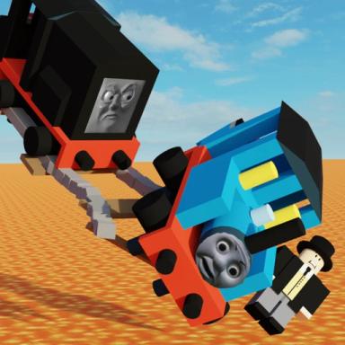 Blue Train Cart Ride icon