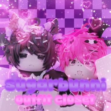 Thumbnail for [ 150+ FITS !! 🩷🐇💜 ] sugarbunni outfit closet Game