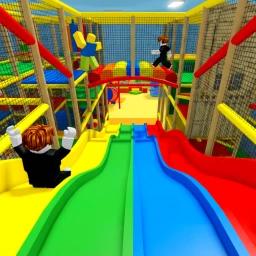 Thumbnail for Super Fun Rainbow Obby Game