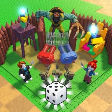 Thumbnail for Roll To Build Backrooms Game
