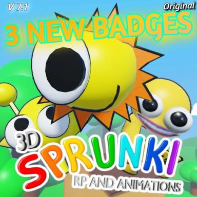 Thumbnail for 3D Sprunki RP And Animations [SPREALKI] Game