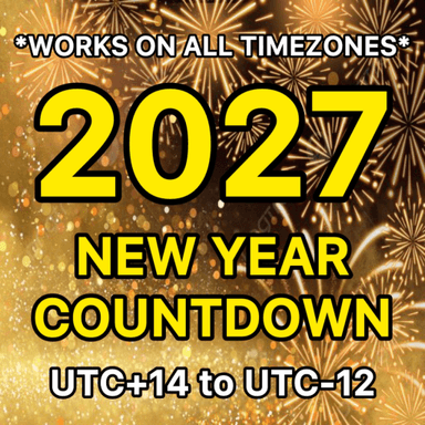 New Year Countdown 2027 icon