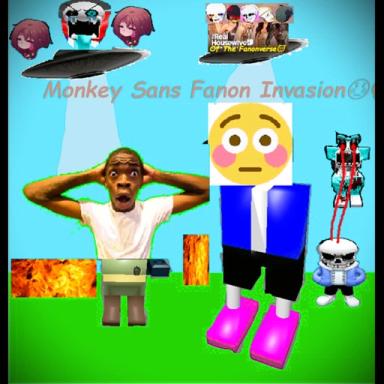 (2x Pro) Monkey Sans Fanon Invasion😳💀 icon