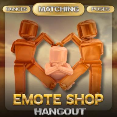 [UPD] EMOTE SHOP hangout & dance icon