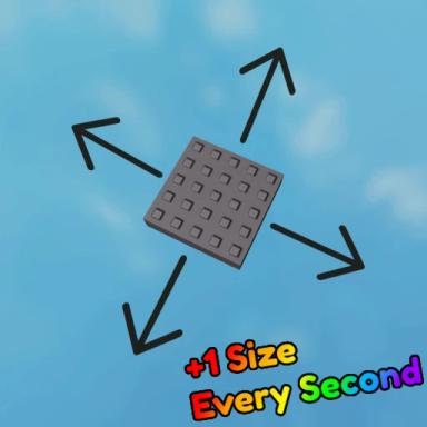 🏖️Roblox but every second the baseplate grows +1 icon