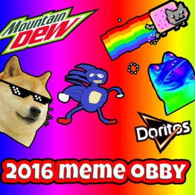 Thumbnail for 2016 Meme Obby!🔥 Game