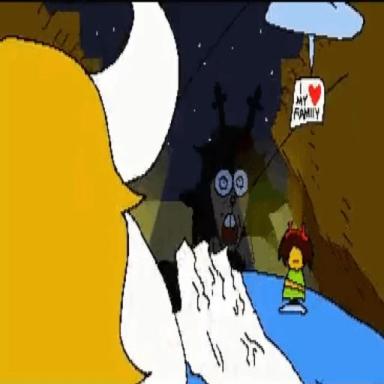 Thumbnail for Asgore Runs Over Dess - Deltarune Game