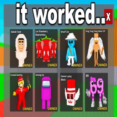 Thumbnail for 💙 Steal A Brainrotz: X2026Sx MODDEDS Game