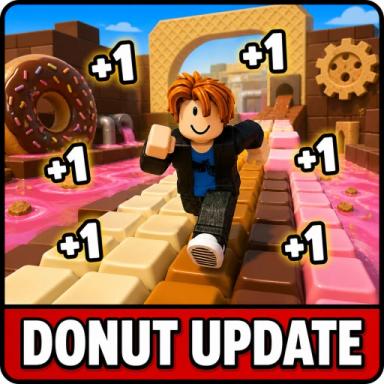 Thumbnail for [x10] 🍩 +1 Speed Keyboard Escape | Donut Update Game