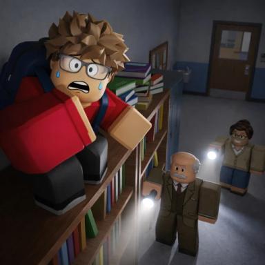 Thumbnail for Survive Overnight in School Game