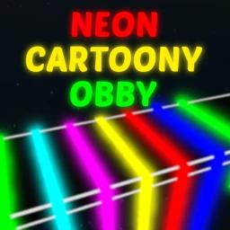 Neon Cartoony Obby [200 Levels] icon