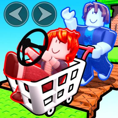 Thumbnail for Control a Cart [2 Player Obby] Game