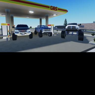 lifted truck and muscle car and more. icon