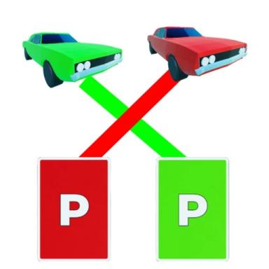 Thumbnail for Guide the Cars Game