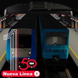 V3.0.1 - New Line 1 Santiago Metro - ROBLOX icon