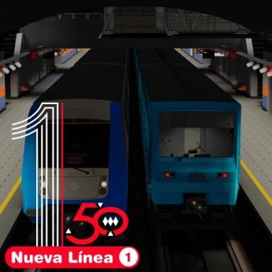 V3.0 - New Line 1 Santiago Metro - ROBLOX  icon
