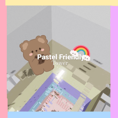 Pastel Friendly Tower icon