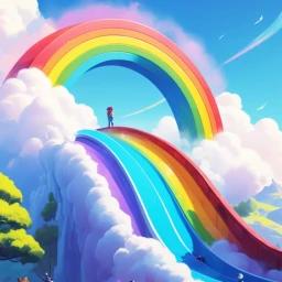 Rainbow Fun Obby! 🌈 icon
