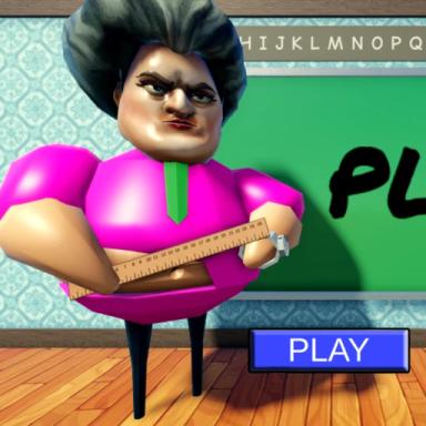 Thumbnail for [NEW!]SCARY TEACHER SCHOOL BREAKOUT!  (OBBY)📏 Game
