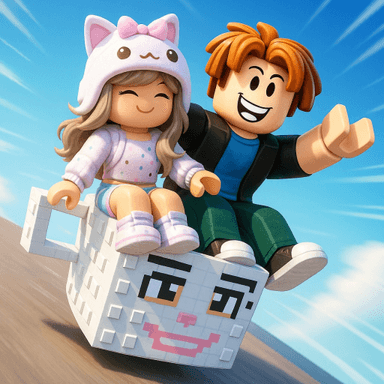 2 Player Ride a Brainrot Head icon