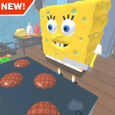 Thumbnail for (NEW!) Escape Spongeboy and Krispy Crab Obby! Game