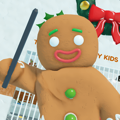 🎄🍪 Gingerbread Man's Prison Run! (OBBY) 🍩🥛 icon